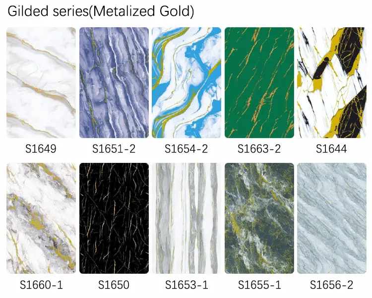 Gilded series(Metalized Gold)